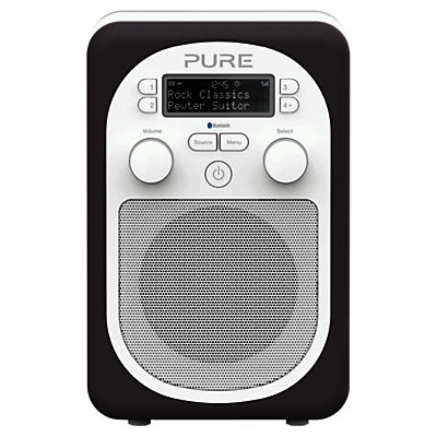 Pure Evoke D2 Mio DAB/FM Bluetooth Portable Digital Radio Pewter